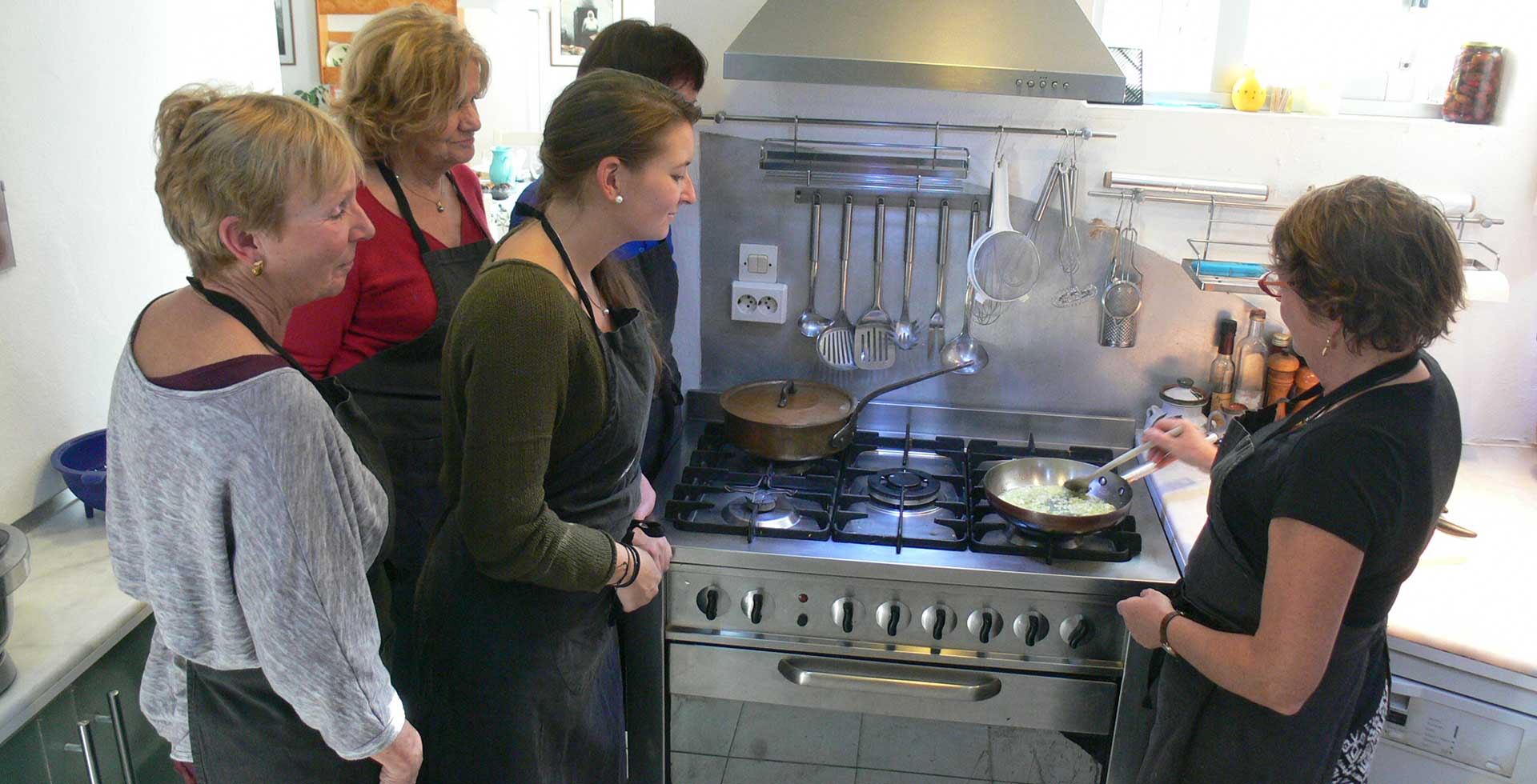 Kretisch Kochen mit Nathalie - Kalamaki, Kreta